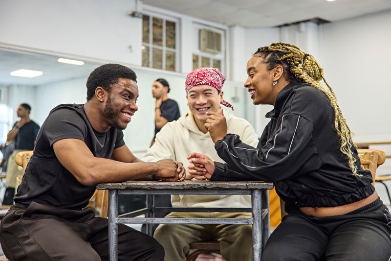 Photos: HADESTOWN New West End Cast in Rehearsal — photo 1 of 16