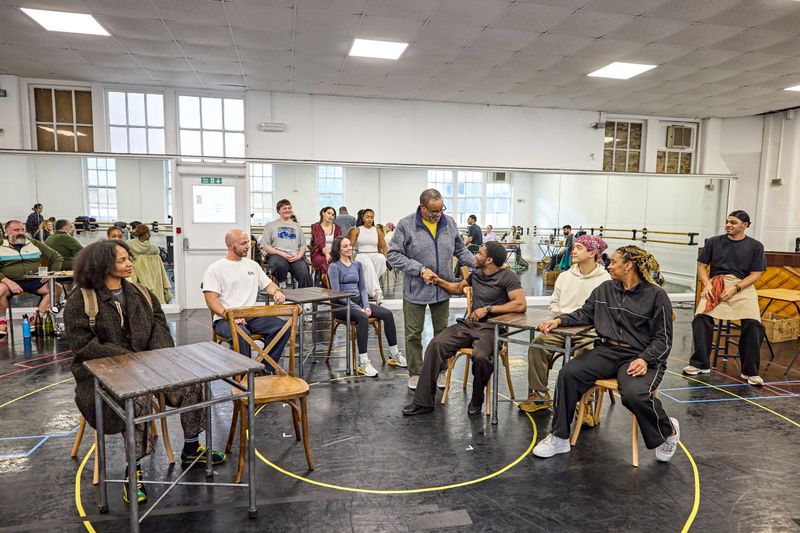 Photos: HADESTOWN New West End Cast in Rehearsal — photo 3 of 16