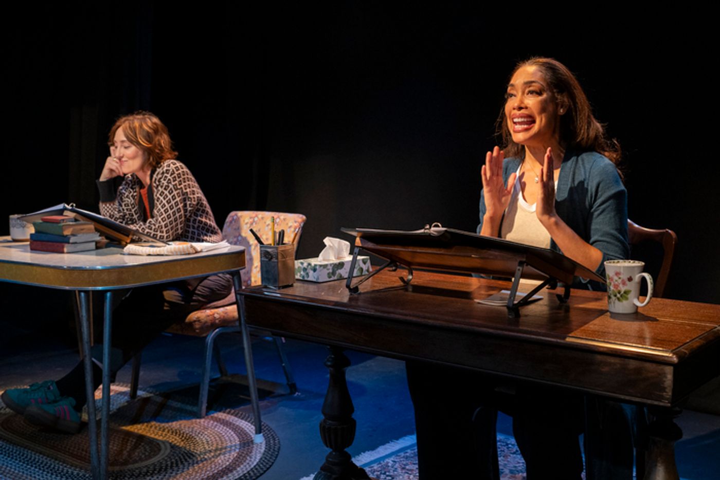 Photos: Carmen Cusack and Gina Torres in PEN PALS  Image