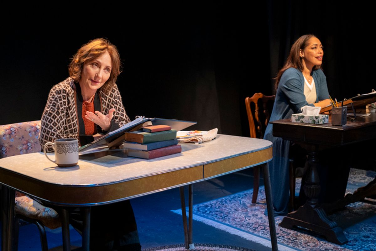 Carmen Cusack and Gina Torres at 