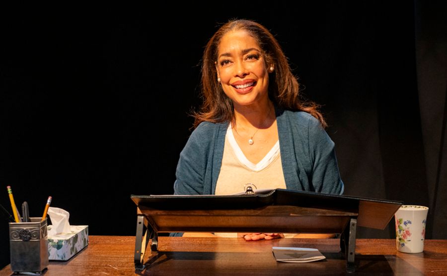 Photos: Carmen Cusack and Gina Torres in PEN PALS  Image