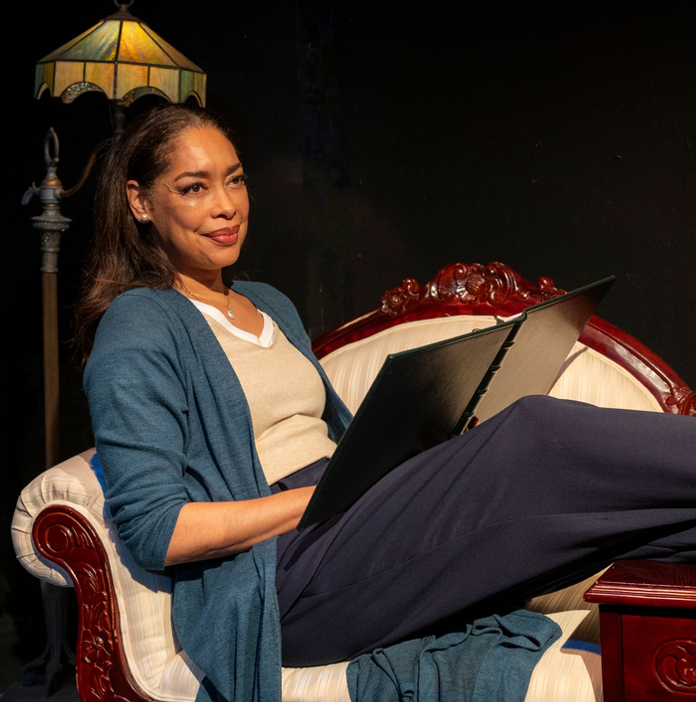 Photos: Carmen Cusack and Gina Torres in PEN PALS  Image