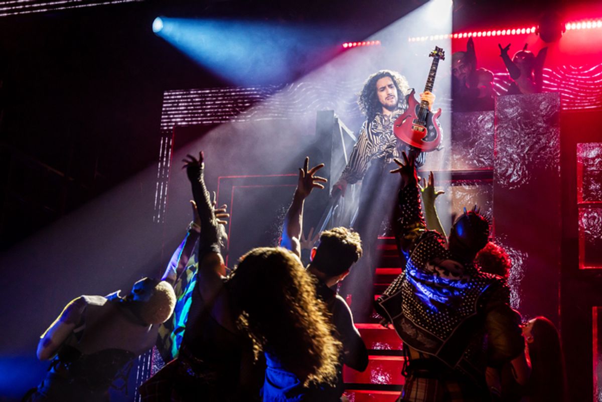 Christopher M. Ramirez and the cast at 