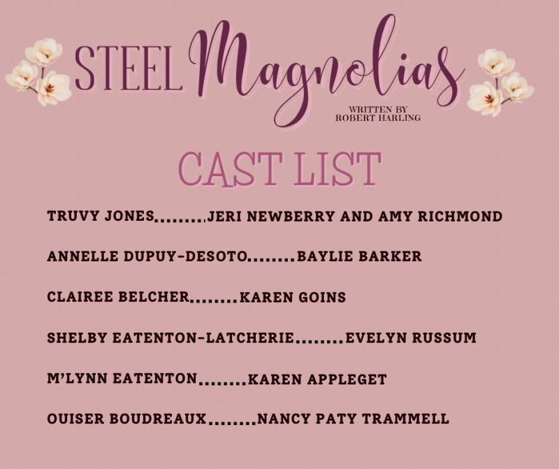 Review: STEEL MAGNOLIAS at Grant County Community Theater in Sheridan  Image