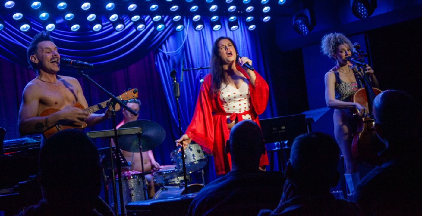 Review: Laurie Beechman Audience Loves The Skivvies A HEART ACT TO FOLLOW Review: Laurie Beechman Audience Loves The Skivvies A HEART ACT TO FOLLOW Image