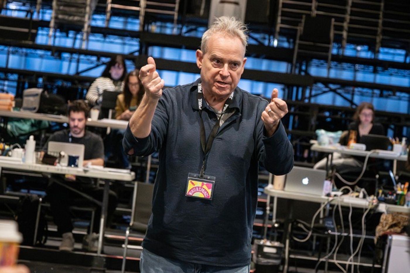 Photos: The Cast of PUBLIC CHARGE in Rehearsals at The Public Theater  Image
