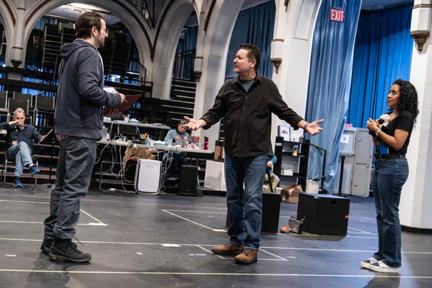 Photos: The Cast of PUBLIC CHARGE in Rehearsals at The Public Theater  Image