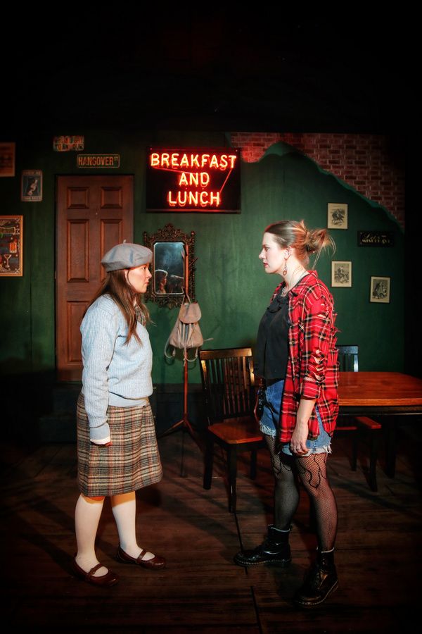 Photos: A GIRL IN SCHOOL UNIFORM (WALKS INTO A BAR) at Reverie Theatre Group — photo 6 of 11