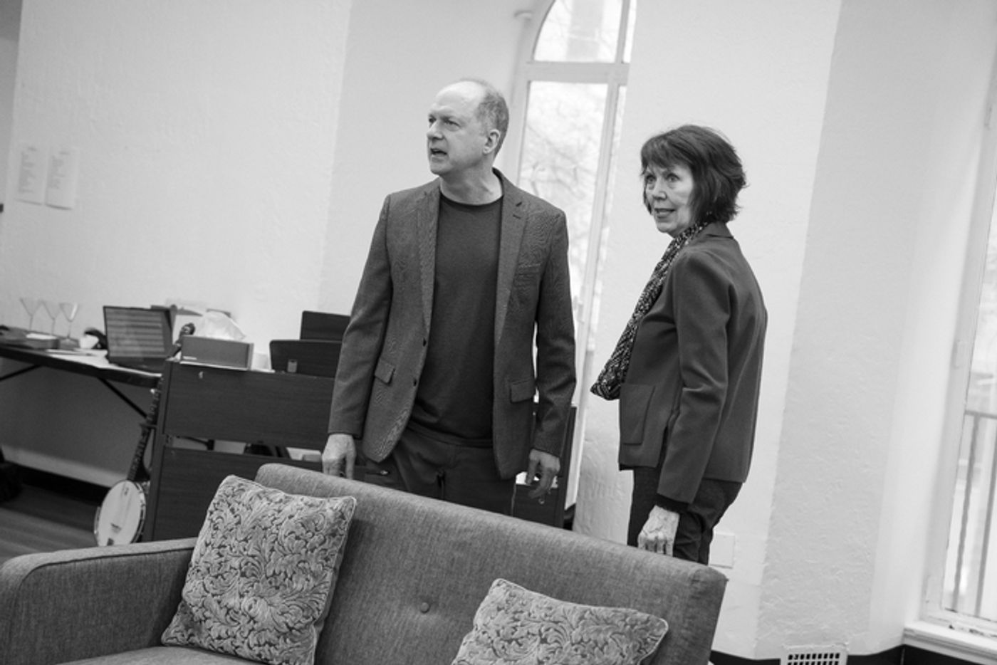 Photos: Darius de Haas, Sally Wilfert and More in Rehearsals for ABOUT TIME  Image