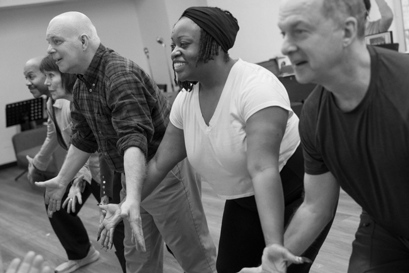 Photos: Darius de Haas, Sally Wilfert and More in Rehearsals for ABOUT TIME  Image