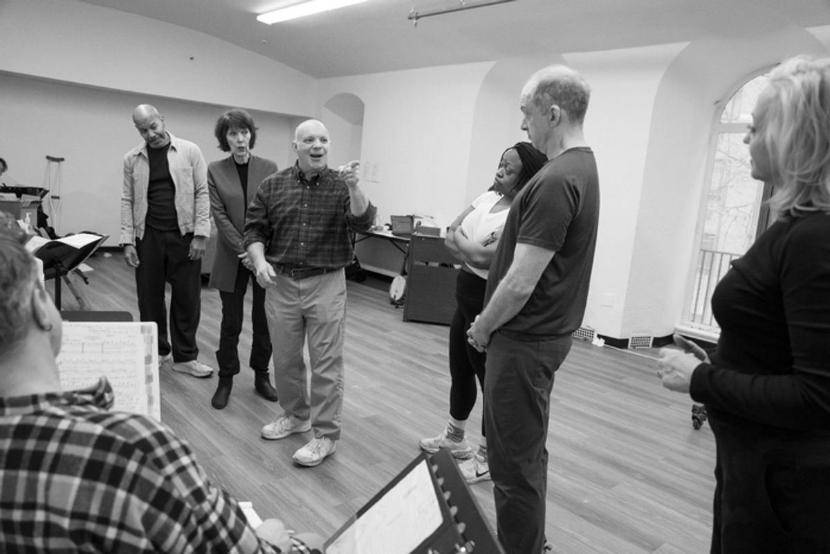 Darius de Haas, Lynne Wintersteller, Eddie Korbich, Allyson Kaye Daniel, Daniel Jenkins, Sally Wilfert at 