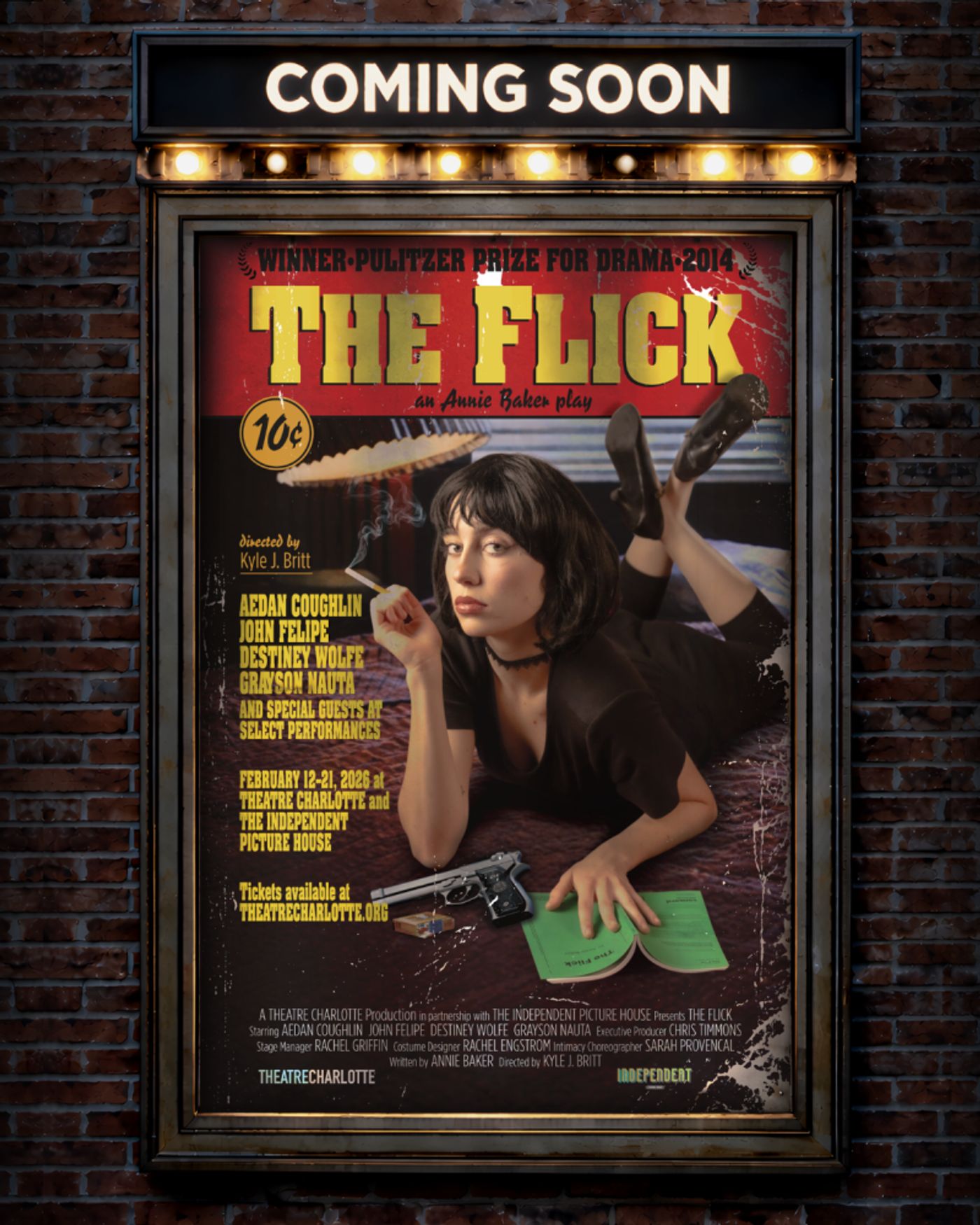 Review: THE FLICK at Theatre Charlotte  Image