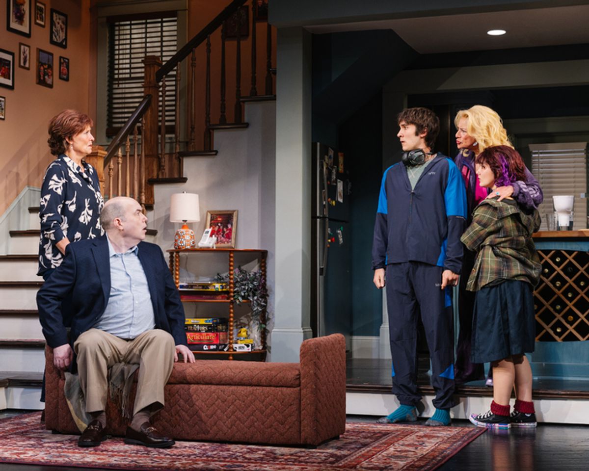 Carla Noack, Brian Wallace, Zach Harris, Sally Wingert, Ashley Raymond at 