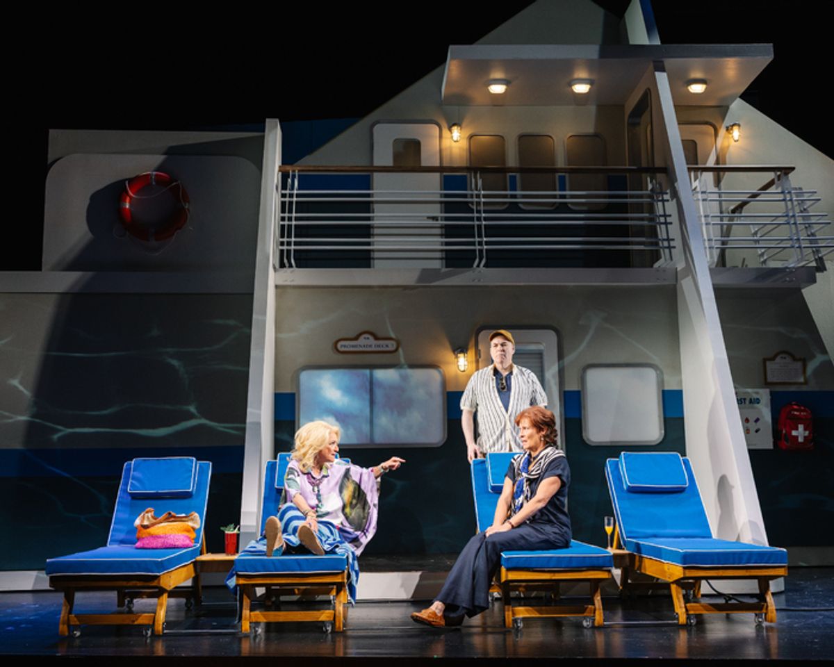 Sally Wingert, Brian Wallace, Carla Noack at 