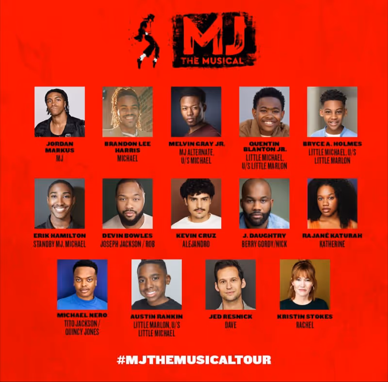 Interview: Melvin Gray Jr of MJ THE MUSICAL at Robinson Center in Little Rock Image