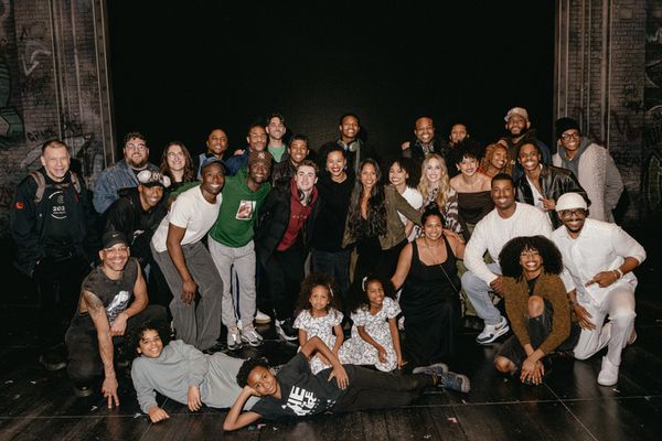 Natalie Anderson and the cast of MJ Photo