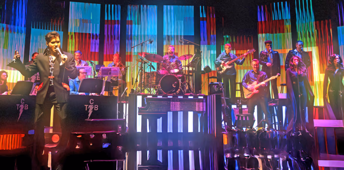 Review: ELVIS AND ELTON TOGETHER at New Theatre Restaurant Review: ELVIS AND ELTON TOGETHER at New Theatre Restaurant Image