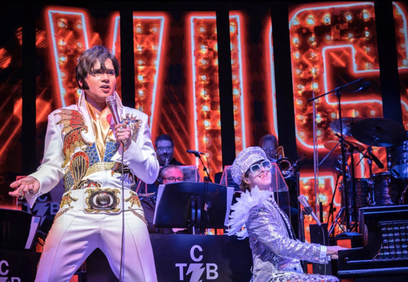 Review: ELVIS AND ELTON TOGETHER at New Theatre Restaurant Review: ELVIS AND ELTON TOGETHER at New Theatre Restaurant Image
