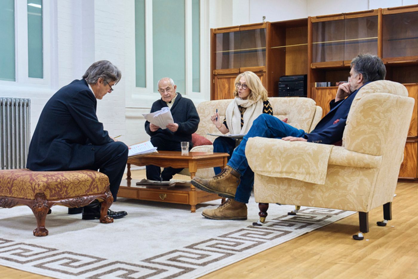 Photos: THE HOLY ROSENBERGS in Rehearsal at the Menier Chocolate Factory Photos: THE HOLY ROSENBERGS in Rehearsal at the Menier Chocolate Factory Image