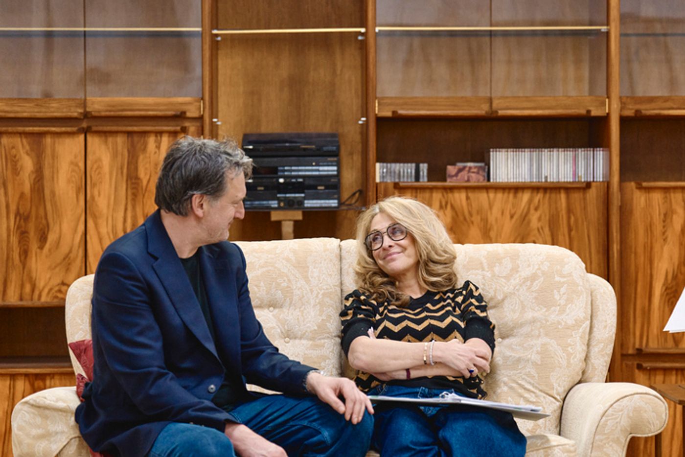 Photos: THE HOLY ROSENBERGS in Rehearsal at the Menier Chocolate Factory Photos: THE HOLY ROSENBERGS in Rehearsal at the Menier Chocolate Factory Image