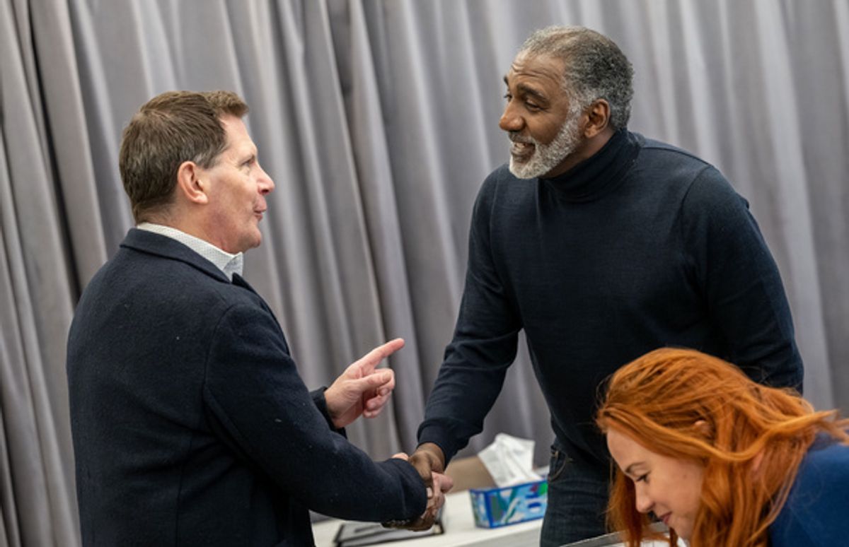 Peter Flynn and Norm Lewis at 