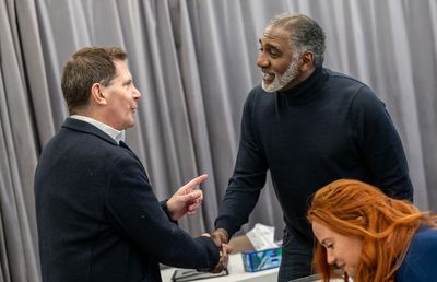 Peter Flynn and Norm Lewis Photo