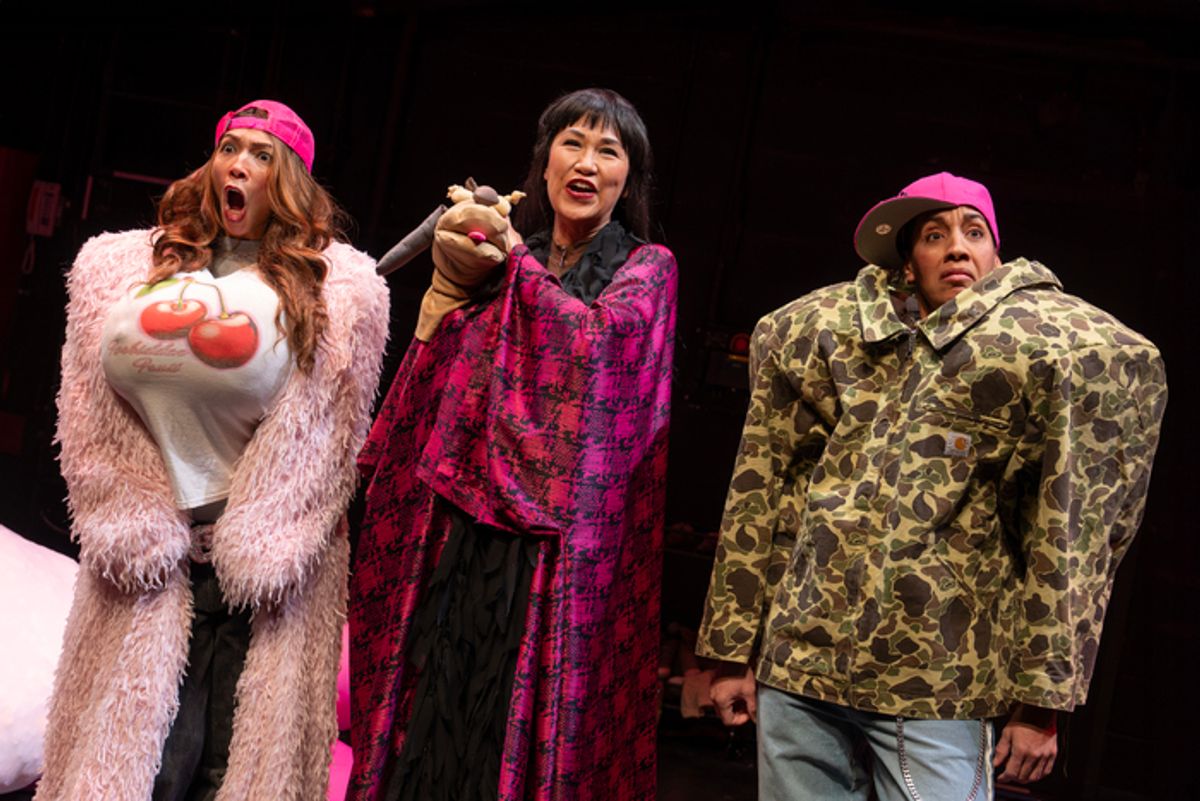 Maureen Sebastian, Cindy Cheung, and Robyn Kerr at 