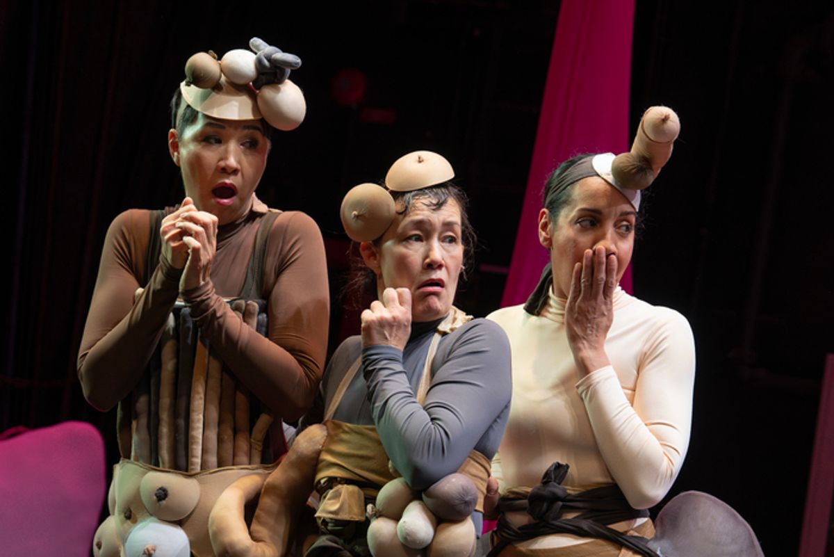 Cindy Cheung, Marina Celender, and Robyn Kerr at 