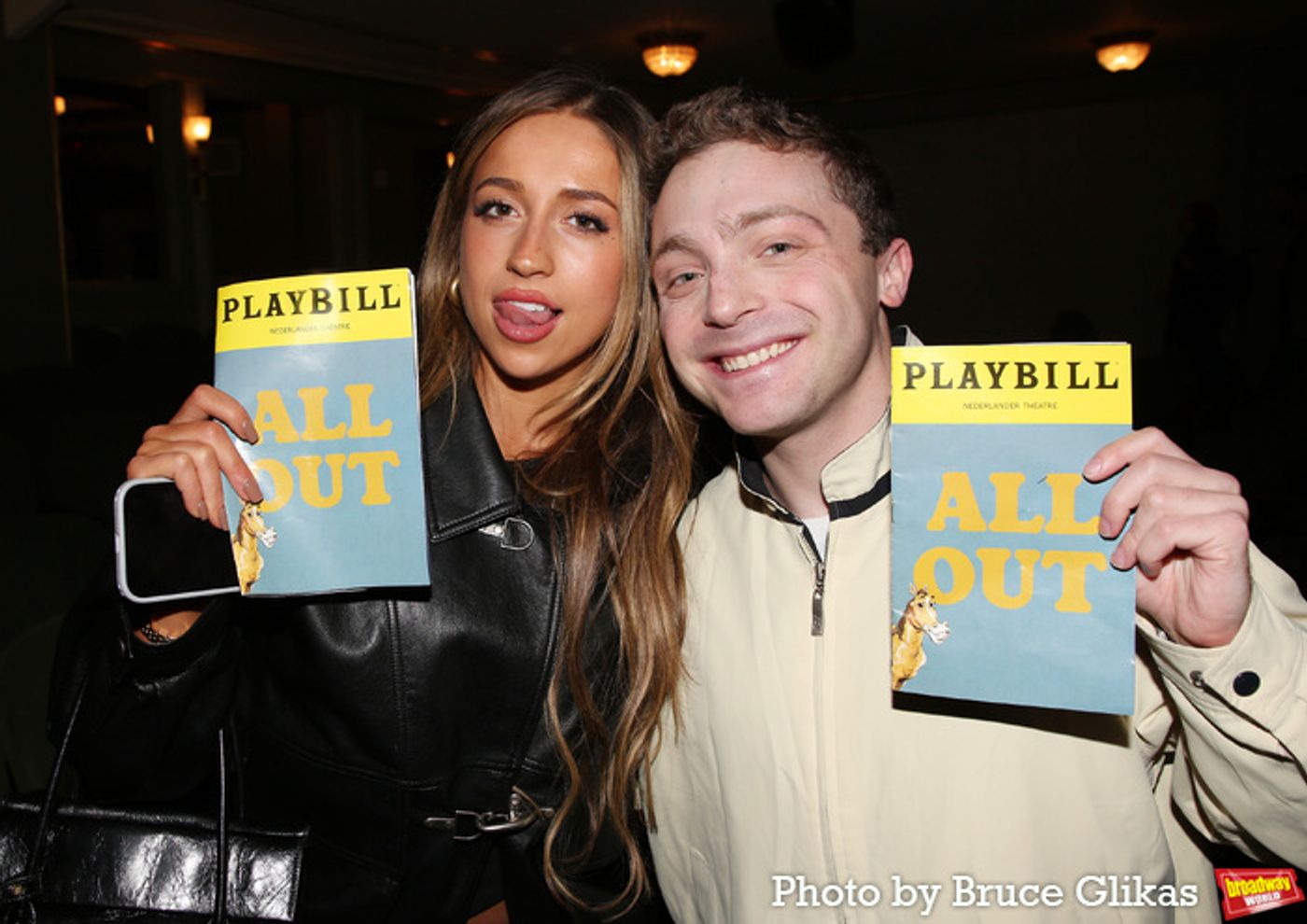 Photos: Tate McRae Visits Jake Shane at ALL OUT: COMEDY ABOUT AMBITION  Image