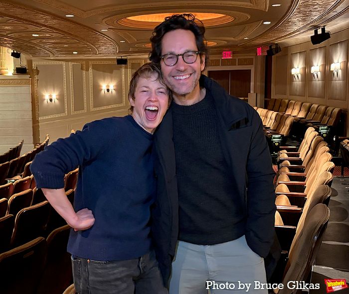 Photos: Paul Rudd and Victoria Clark Visit BUG on Broadway — photo 2 of 3