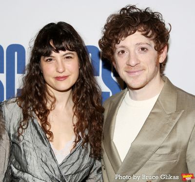 Tedra Millan and Ethan Slater Photo