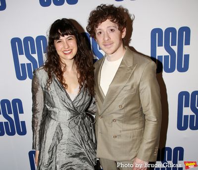 Tedra Millan and Ethan Slater Photo