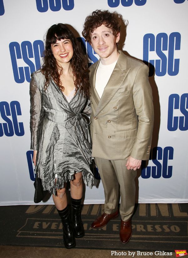 Tedra Millan and Ethan Slater Photo