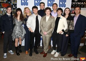 Alex Wyse, Tedra Millan, Maddie Corman, Director Marshall Pailet, Aaron Serotsky, Ethan Slater, Max Gordon Moore, Harrison Bryan, Rora Brodwin and Josh Odsess-Rubin @ BroadwayWorld Alex Wyse, Tedra Millan, Maddie Corman, Director Marshall Pailet, Aaron Serotsky, Eth Photo