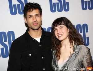 Saamer Usmani and Tedra Millan  Photo