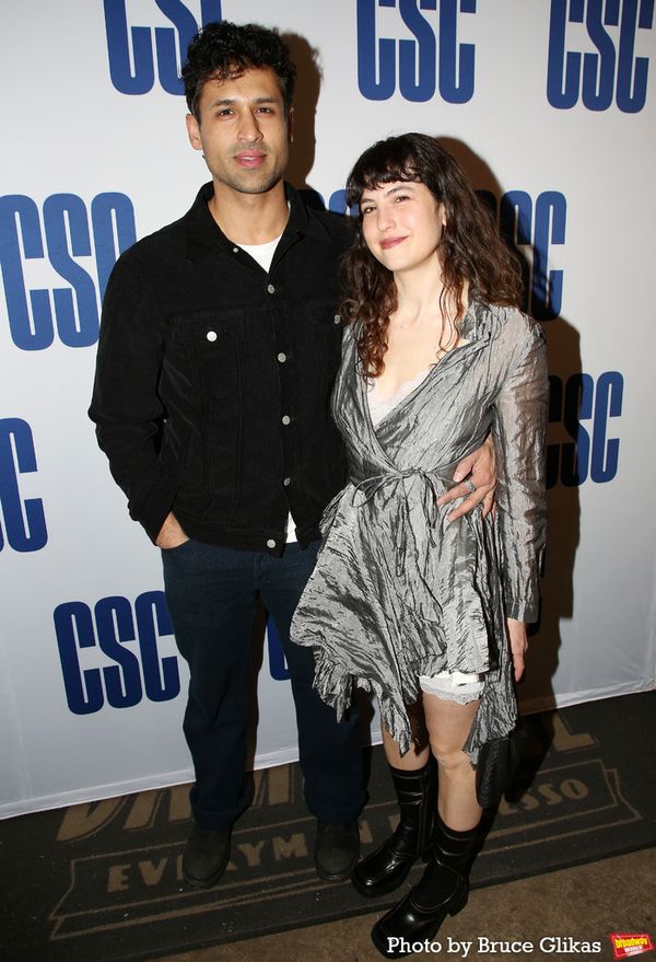 Saamer Usmani and Tedra Millan  Photo