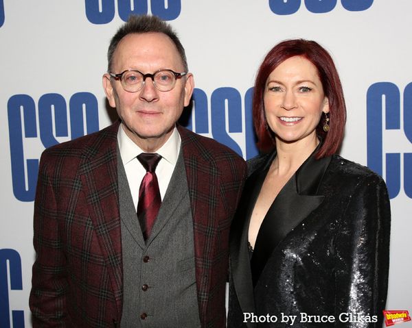 Michael Emerson and Carrie Preston  Photo