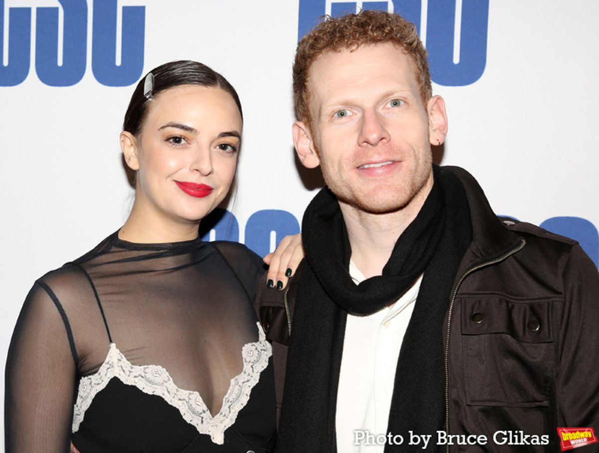 Talia Suskauer and Max Chernin at 