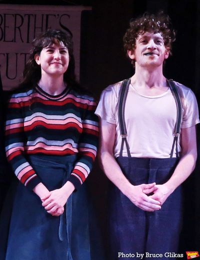 Tedra Millan and Ethan Slater Photo