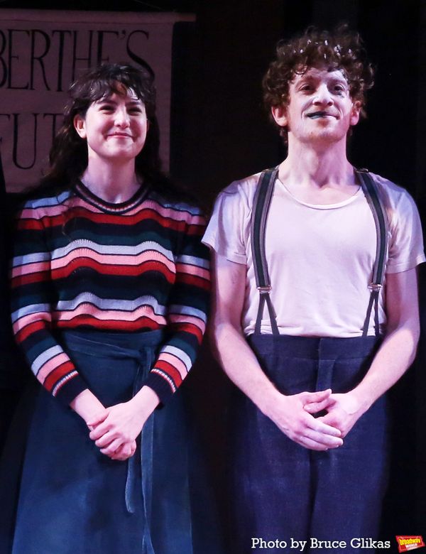 Tedra Millan and Ethan Slater Photo