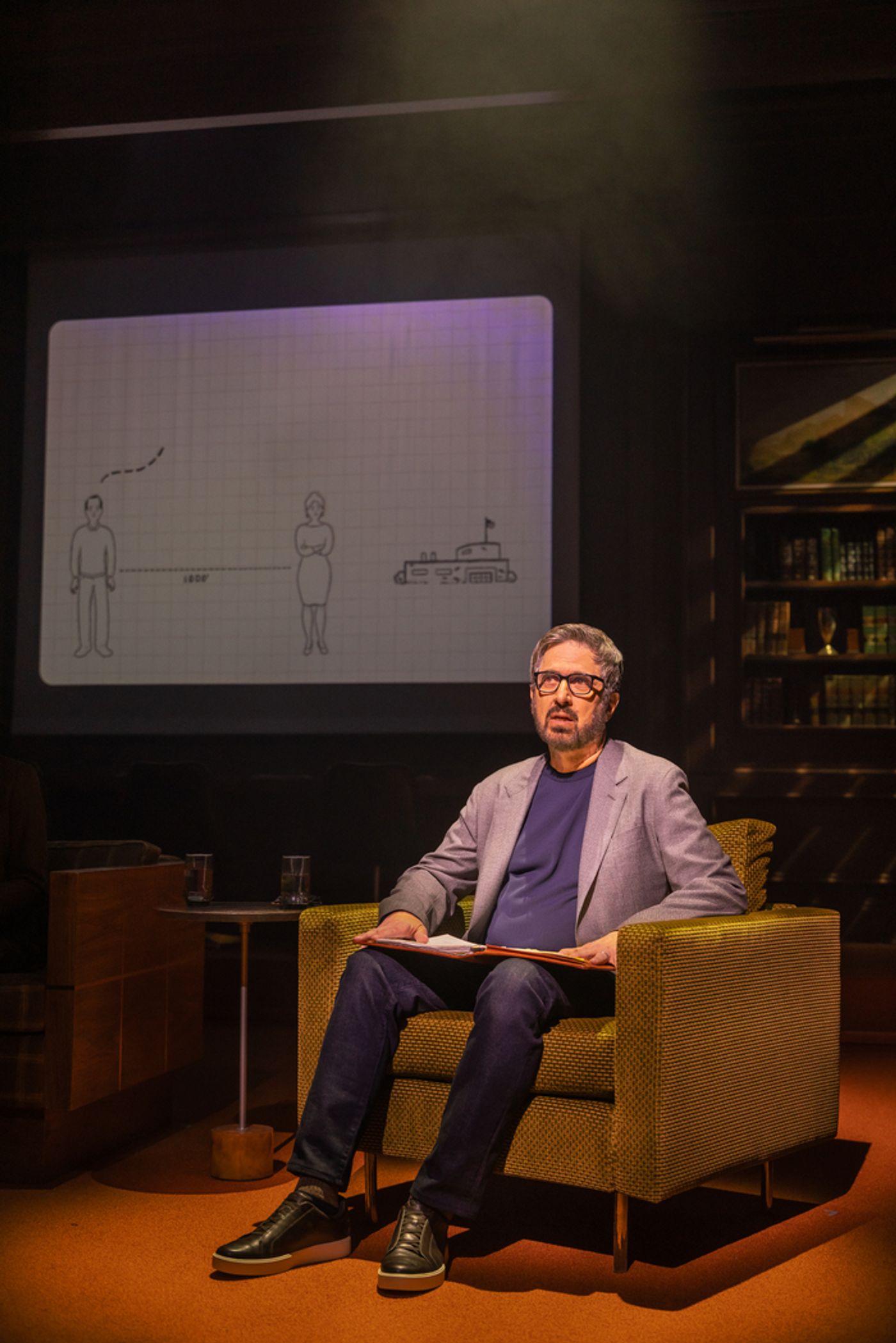 Photos: Ray Romano, Nicholas Braun, Jake Shane, and Jenny Slate in ALL OUT  Image