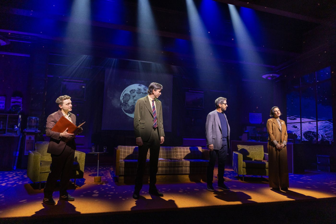 Photos: Ray Romano, Nicholas Braun, Jake Shane, and Jenny Slate in ALL OUT  Image