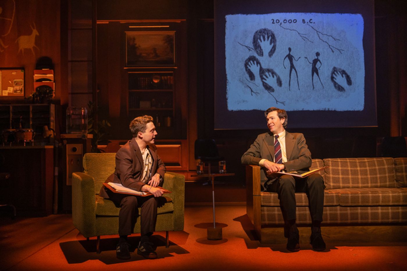 Photos: Ray Romano, Nicholas Braun, Jake Shane, and Jenny Slate in ALL OUT  Image