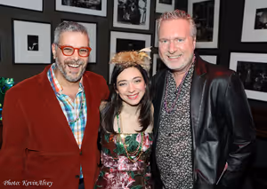 Frank Galgano, Julie Benko, Matt Castle Photo