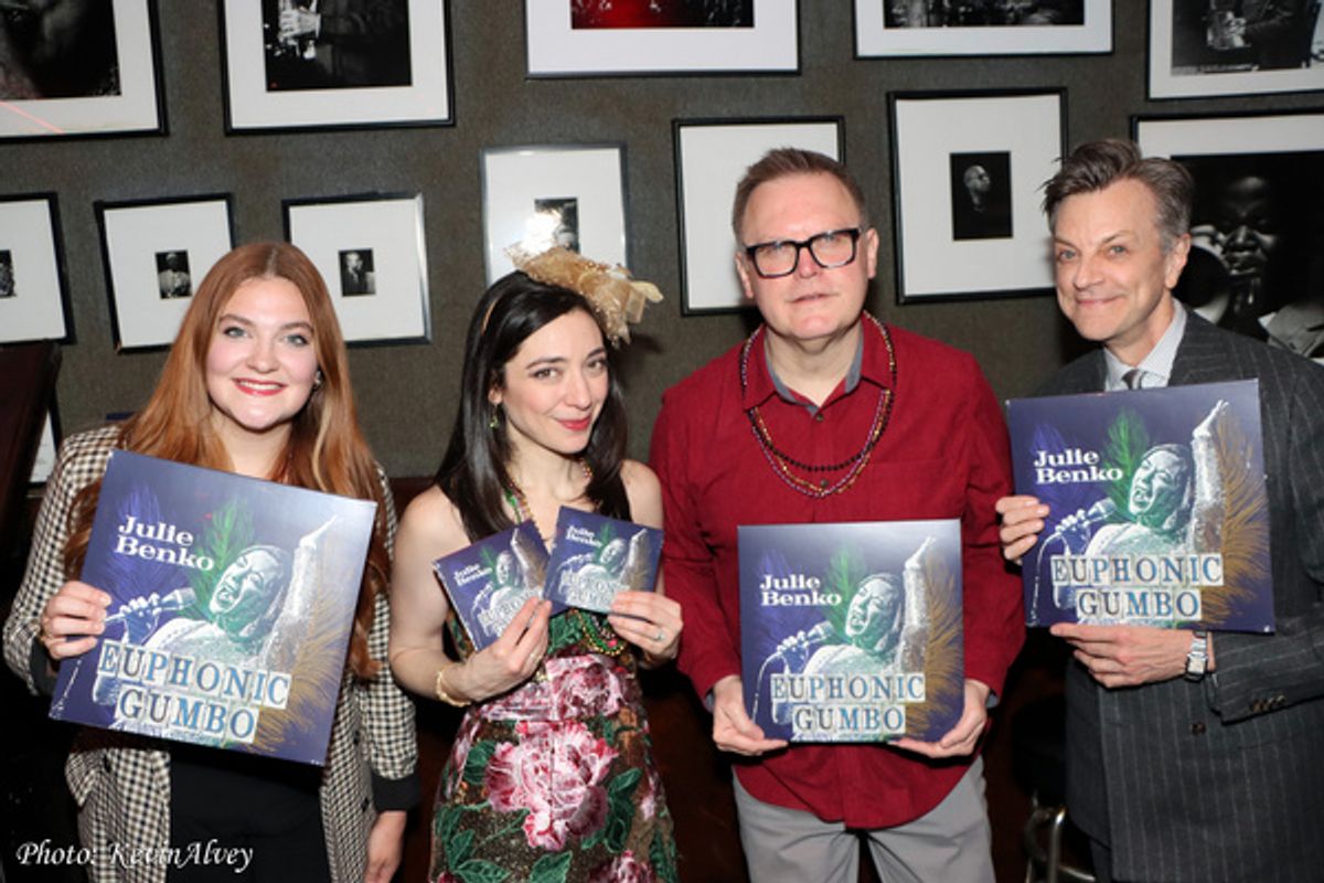 Haley Schattschneider, Julie Benko, Wayne Haun, Jim Caruso - all from Club44 Record Label at 