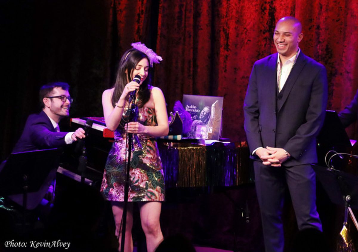 Jason Yeager, Julie Benko, John Manzari at 