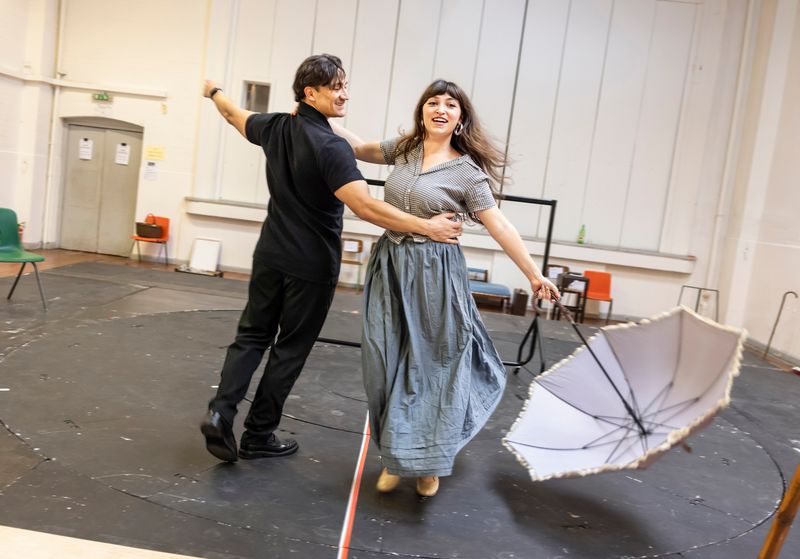 Photos: A MIRRORED MONET in Rehearsal at Charing Cross Theatre — photo 1 of 17