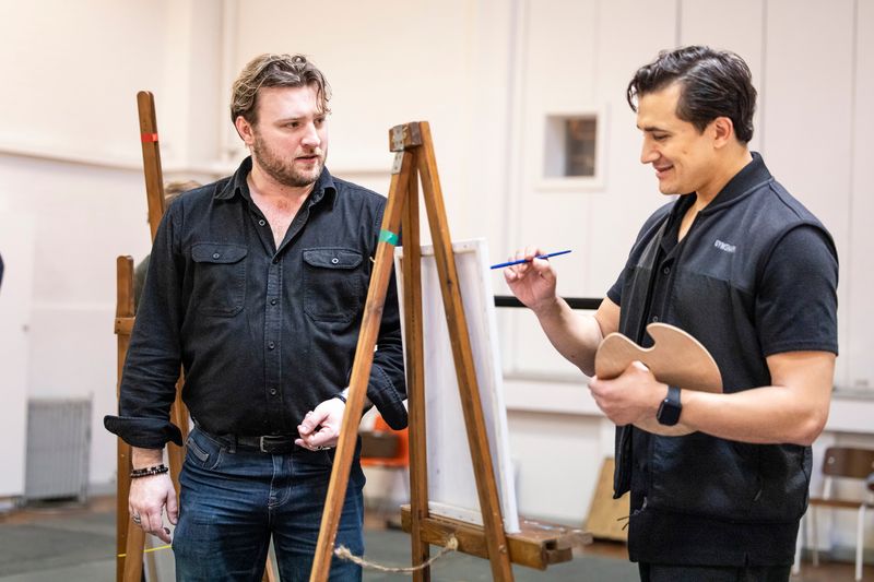 Photos: A MIRRORED MONET in Rehearsal at Charing Cross Theatre — photo 8 of 17