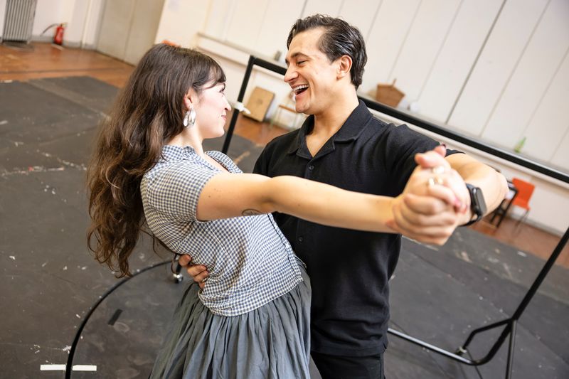 Photos: A MIRRORED MONET in Rehearsal at Charing Cross Theatre — photo 2 of 17