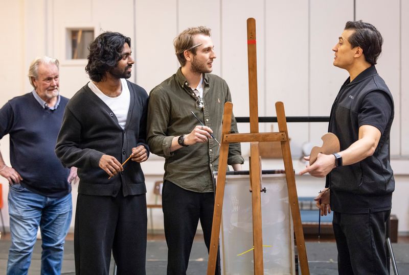 Photos: A MIRRORED MONET in Rehearsal at Charing Cross Theatre — photo 13 of 17